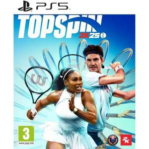 Top Spin 2k25 sur PS5