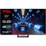 TV 65" TCL 65C735 - QLED, 4K, 144 Hz, HDR, Dolby Vision, HDMI 2.1, VRR/ALLM, FreeSync, Google TV (Via ODR 100€)