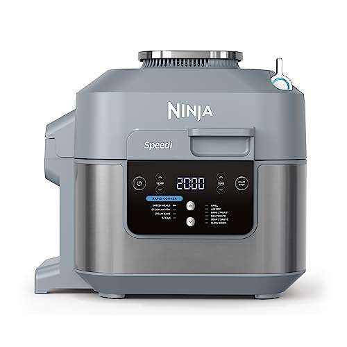 Friteuse sans huile/air fryer Ninja Speedi 10-en-1 ON400EU Sea Salt Grey