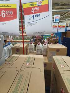 Sélection de produits Nettoyant ménager en promotion - Ex: Ajax fete des fleurs Muguet 2x1,25L (Via 3,49€ fidélités) - Cora Massy (91)