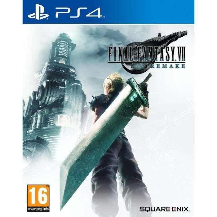 Final Fantasy VII Remake sur PS4