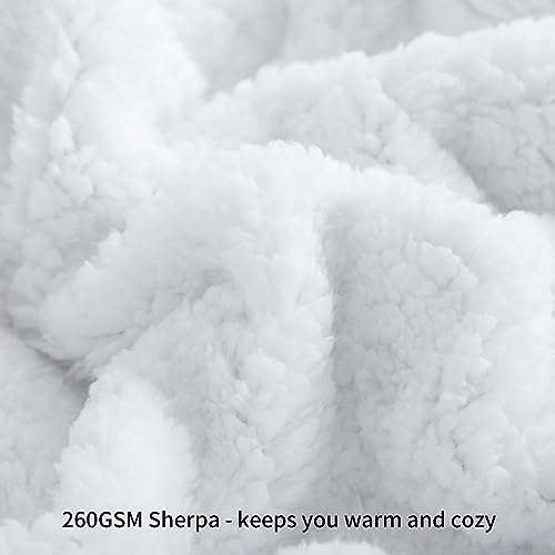 Plaid en Sherpa Aisbo - 130x150, Marron (vendeur tiers)
