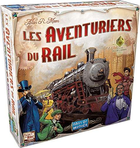 Jeu de société Les Aventuriers du Rail (via coupon)