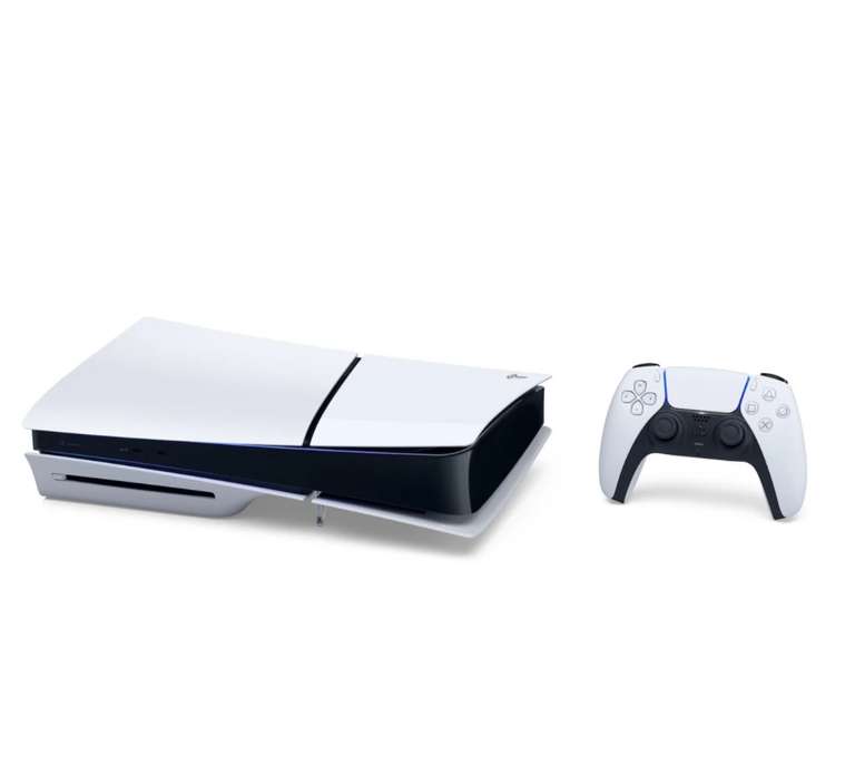 Console Playstation 5 Slim - 1To SSD, 1 manette sans fil (Via 10€ sur la Carte de Fidélité - Sélection de Drives Participants)