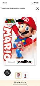 Figurine Amiibo série Super mario : Mario ou Luigi