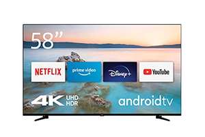 TV 58" Nokia Smart TV 5800A - 4K UHD, Dolby Vision, HDR10, DVB-C/S2/T2, Netflix, Prime Video, Disney+, Android TV