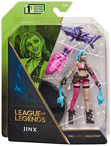 Figurine articulée League of Legends : Jinx - 10 cm