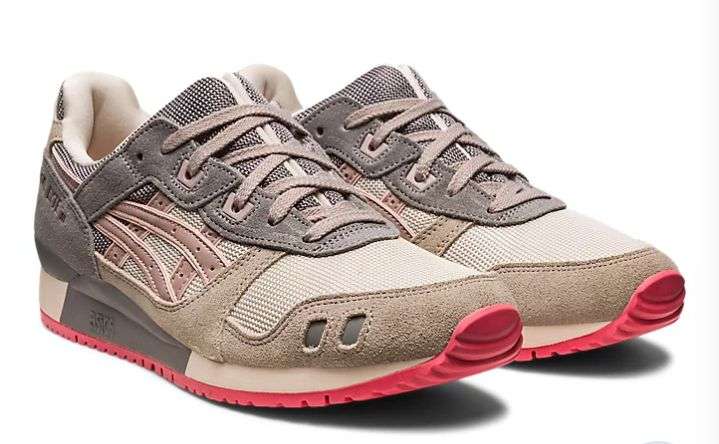 Basket UNISEX Asics Gel Lite III Oatmetal Fawn Du 37.5 au 46