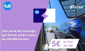 Carte de recharge voiture électrique Fulli by APRR