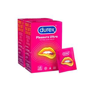 Lot de 32 préservatifs Durex Pleasure Ultra