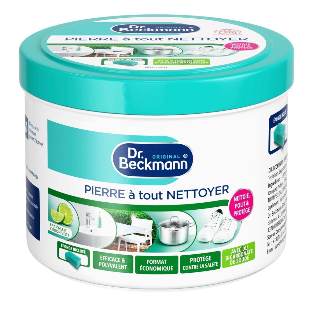 Pierre Blanche à Tout Nettoyer Dr. Beckmann - Bicarbonate, 550g (via Prévoyez & Économisez)