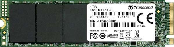 SSD Interne M.2 NVMe Transcend 112S - 1To