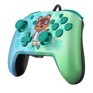 Manette Gaming filaire pour Nintendo Switch Pdp Faceoff Deluxe Animal Crossing