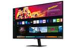 TV 32" Samsung S32BM702 - 4K UHD, 3840 x 2160, VA, Smart TV, HDMI, USB Type C, WiFi, 16:9, 60 Hz, Haut-parleurs Intégrés