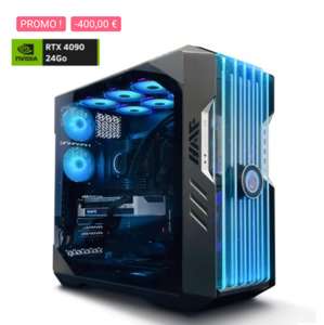 PC Gamer Fixe Cooler Master - Léviathan - NVIDIA RTX 4090 24Go - Intel i9-14900KF - 32Go Ram DDR5 - 1To SSD NVMe