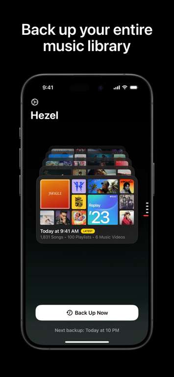 Abonnement gratuit à vie à l’application Hazel pour Apple Musique, gratuit sur iOS