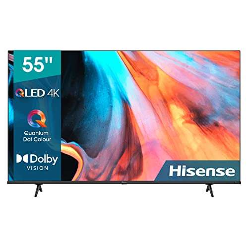 TV QLED 55" Hisense 55E7H (2022) - 4K UHD, Dolby Vision, HDR, Smart TV, VRR + ALLM , hdmi 2.1, 50hz