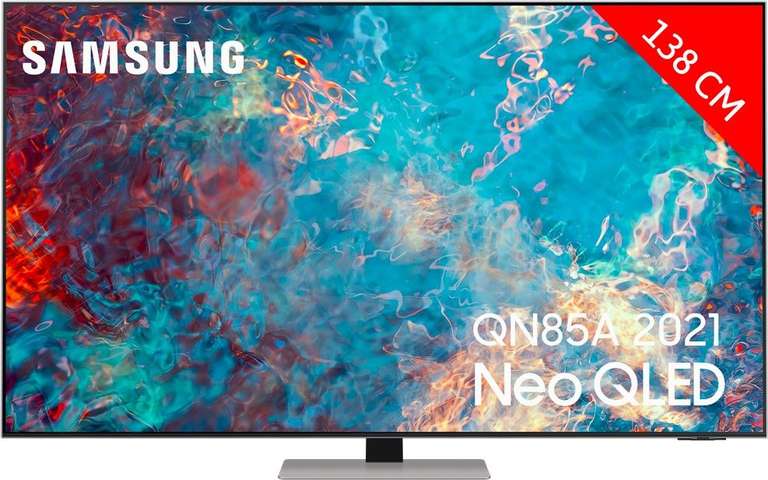 TV Neo Qled 55" Samsung QE55QN85AATXXC - 4K UHD, Smart TV, 100Hz