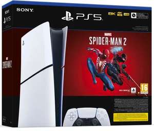 Pack Console PlayStation 5 Slim - Édition Digitale + Marvel's Spider-Man 2