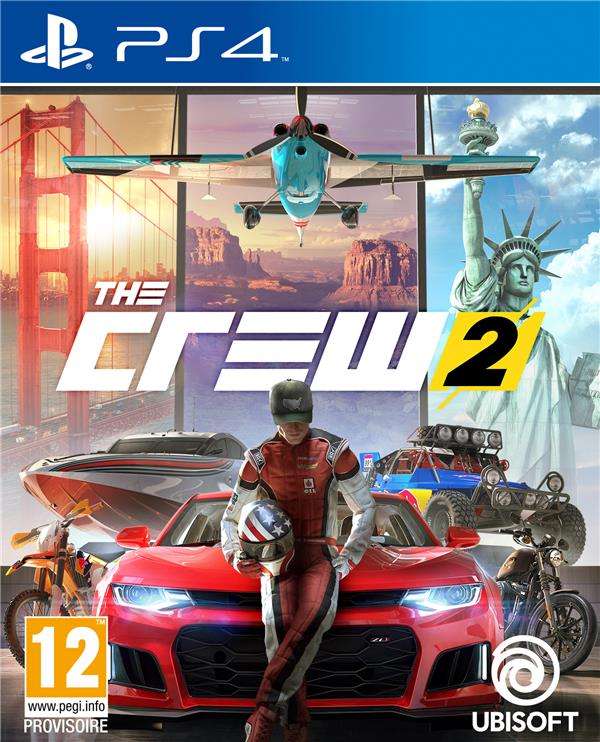 Sélection de jeux PS4 à moins de 20€ (Exemple : The Crew 2 à 9€99)