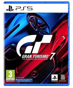 Gran Turismo 7 à 29.99€ sur PS4 ou 39.99€ sur PS5 pour la reprise d'un jeu parmi une sélection