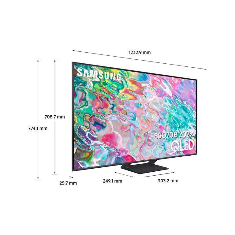 TV 55" Samsung QE55Q70B - QLED, 4K, 100 Hz, HDR, HDMI 2.1, Smart TV