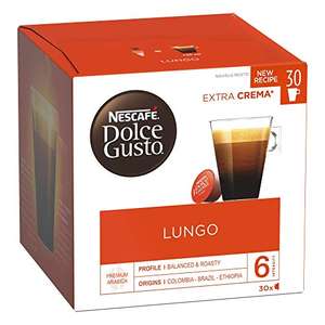 3 boîtes de 30 capsules Nescafé Dolce Gusto Lungo - Café