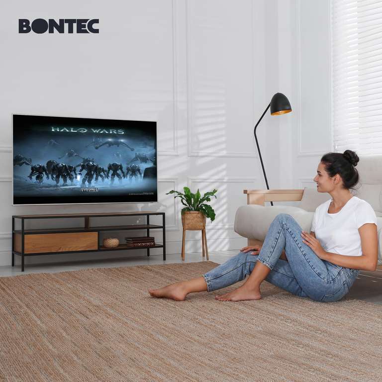 Support Mural TV Orientable et Inclinable pour TV 23-70 Pouces BONTEC , avec Double Bras Capable à Tenir 45 kg (vendeur tiers)