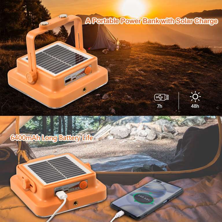 Panneaux solaires, Kit solaire Panneau solaire portable, Rechargeable par  USB avec 3 ampoules LED Kit d'éclairage de panneau - Cdiscount Bricolage