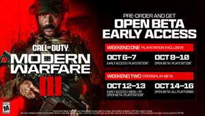 [Pour toute précommande] Accès à la bêta de Call of Duty : Modern Warfare 3 sur PC et Consoles (Dématérialisé - callofduty.com)