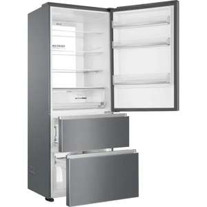 Réfrigérateur congélateur 3 portes Haier HTOPMNE7193 - 450L (310+140L), Froid ventilé, E