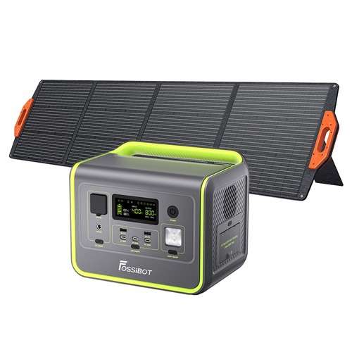 Station d'énergie portable KS + Panneau solaire portable KS SP60W