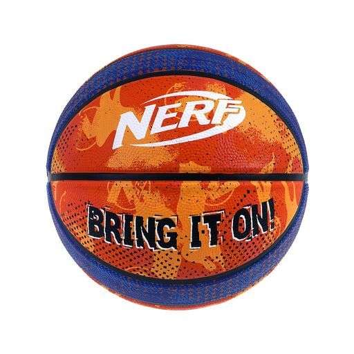 Ballon de basketball Nerf - Taille 7 réglementaire, dès 6 ans