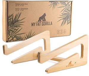 Support pour Ordinateur Portable en Bambou My Fat Gorilla (Vendeur tiers)