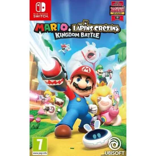 Sélection de jeux en promotion - Ex: Mario + The Lapins Crétins Kingdom Battle sur Nintendo Switch