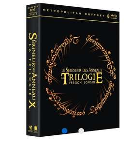 Coffret Blu-Ray Le seigneur des anneaux - Trilogie version longue