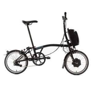 Vélo pliant électrique Brompton M6L (2021) - 6 Vitesses avec Sac Essentiel