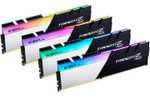 Kit Mémoire RAM G.Skill Trident Z Neo (‎F4-3600C16Q-32GTZNC) - 32 Go (4x8 Go) DDR4,RGB,3600 Mhz, CL16