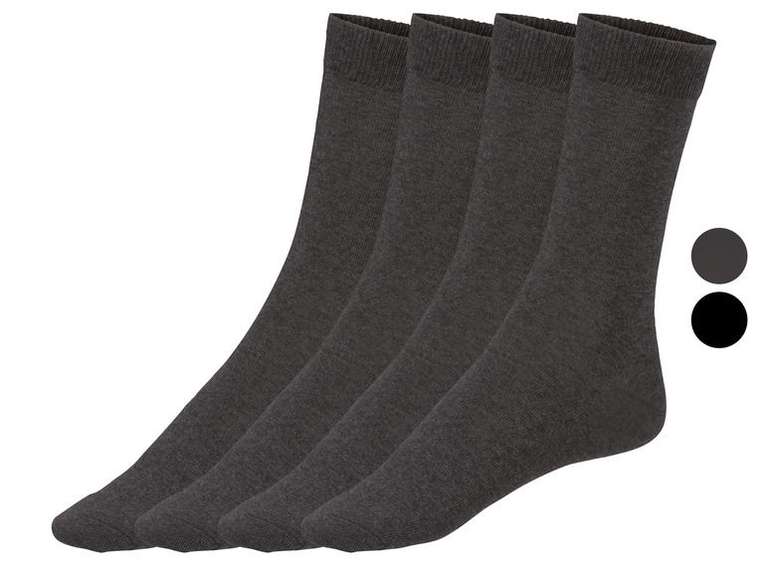 Lot de 4 paire de chaussettes homme Livergy - 39-42 ou 43-46