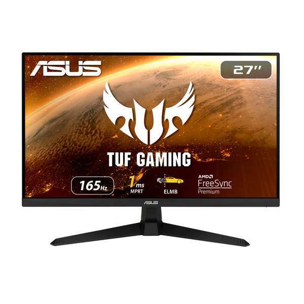Écran PC 27" Asus TUF VG277Q1A - Full HD, FreeSync, 165hz