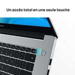 PC Portable 15.6" Huawei MateBook D 15 (2021) - FHD IPS, i5-1135G7, RAM 8 Go, SSD 256 Go, Iris Xe, WiFi 6, Windows 11