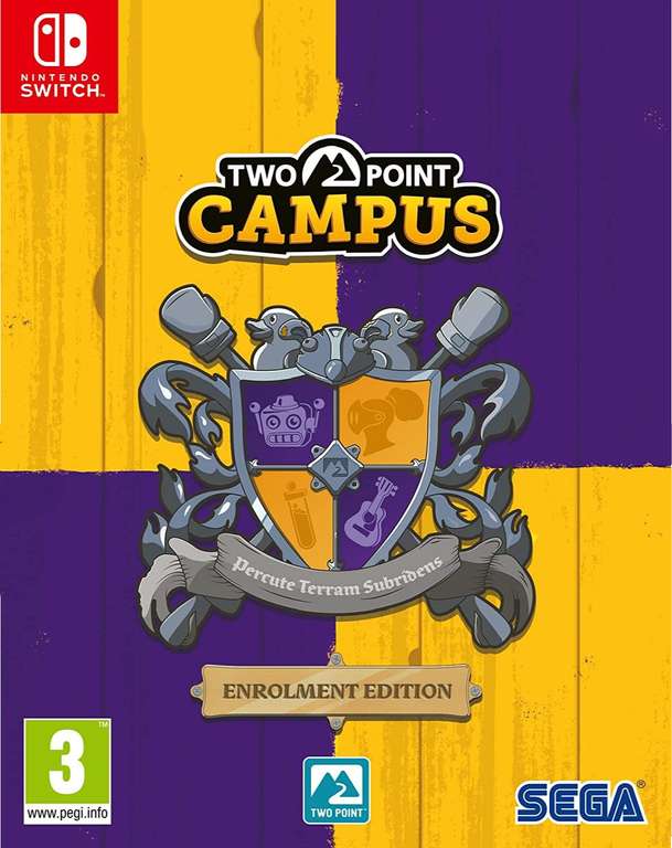 Two Point Campus - Enrolment Edition sur Nintendo Switch ou PS5/PS4 (retrait magasin uniquement)