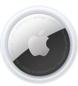 Pack Tracker Bluetooth Apple AirTag + Accessoire Lanière AirTag Cuir - Rouge