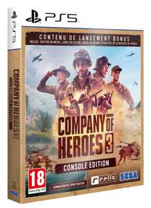 Company Of Heroes 3 Console Launch Edition sur PS5