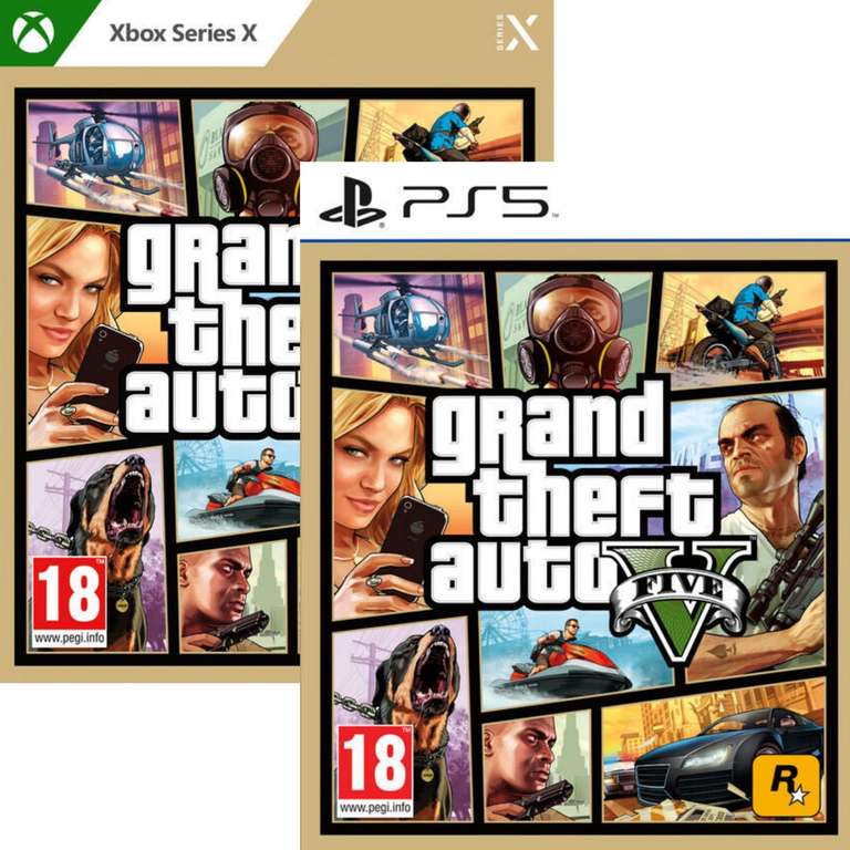 GTA V sur PS5 & Xbox Series X