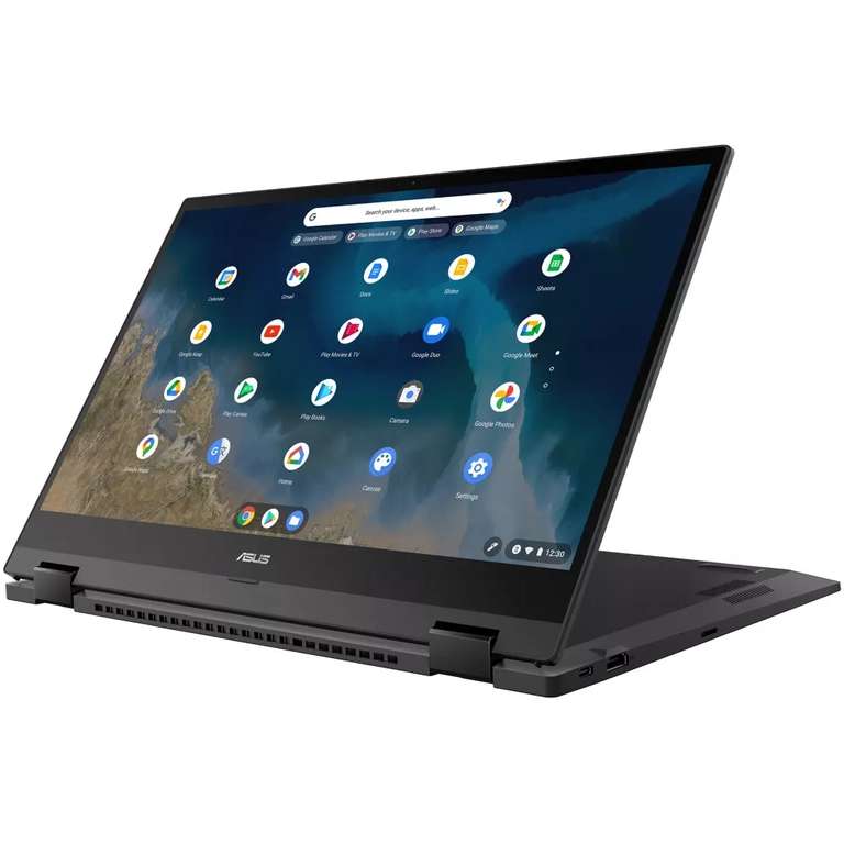 PC Portable 2-en-1 15.6" Asus Chromebook CM5500FDA-E60237 - FHD Tactile, Ryzen 3 3250C, RAM 8Go, SSD 128Go + Souris & Sacoche (Via ODR 80€)