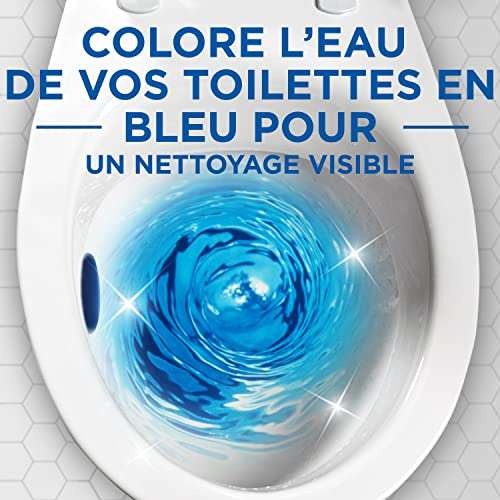 Lot de 2 Blocs Colorant Eau Bleue Canard WC 4 en 1 - Propreté et Fraîcheur x2 (Via coupon & Abonnement Prévoyez et économisez)