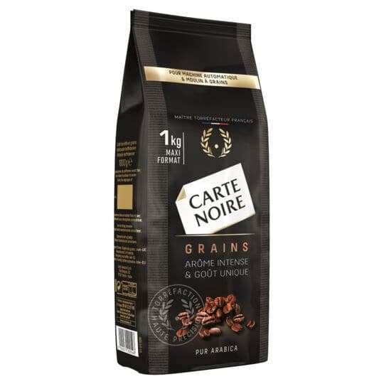 Lot de 3 paquets de café en grains Carte Noire Grains - 3x1 kg