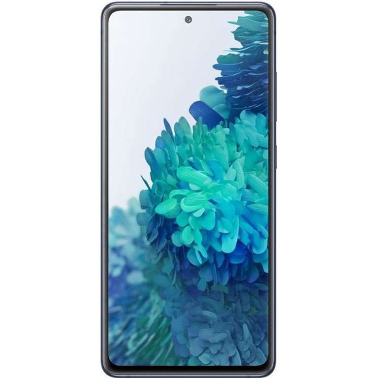 [CDAV] Smartphone 6.5" Samsung Galaxy S20 FE 5G - full HD+ AMOLED 120 Hz, SnapDragon 865, 6 Go de RAM, 128 Go, bleu
