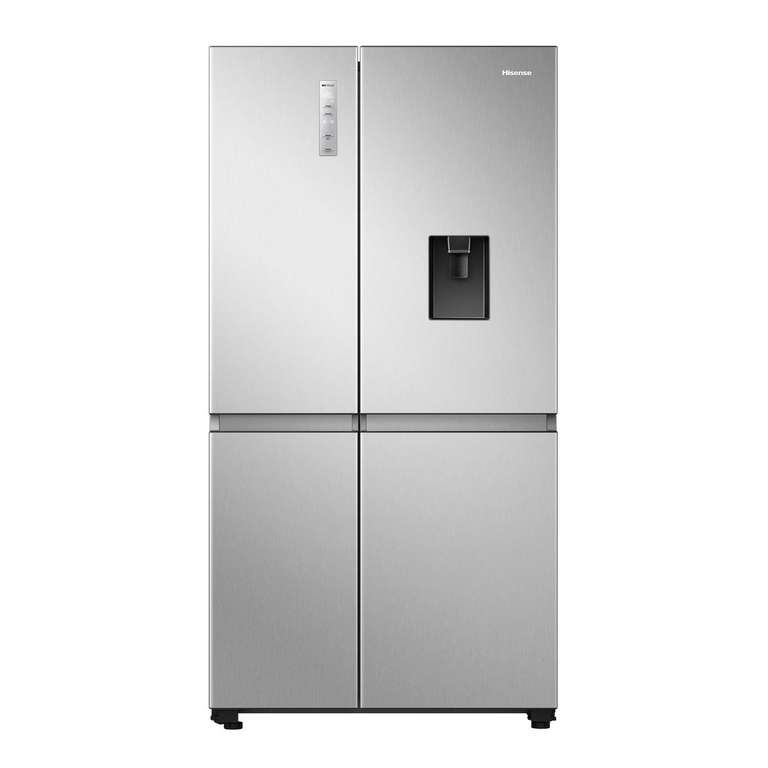 Réfrigérateur armoire Hisense FSN668WCF, 413 L, Froid ventilé No frost, F (Via ODR 100€)